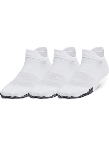 Under Armour Socke "Womens Ua Breathe 3Pk Ns Tab" in Weiß