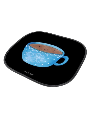 Mr. & Mrs. Panda Autosonnenschutz Kaffee Tasse ohne Spruch in Schwarz