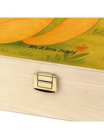 Mr. & Mrs. Panda Teekiste Fuchs Mama Design mit Spruch in Weiß