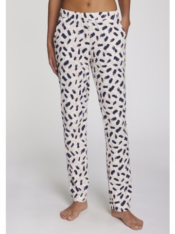 s.Oliver Pyjamahose in rosa-gemustert