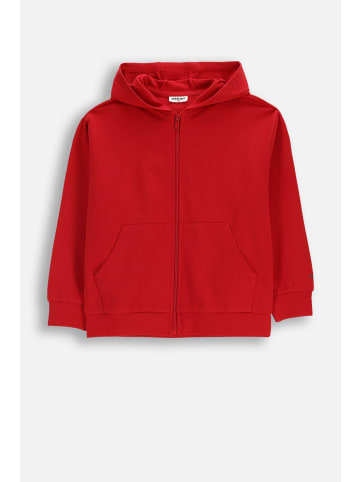 MOKIDA Kapuzenjacke in rot