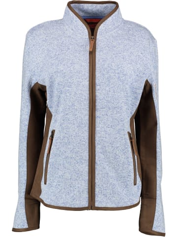 Tom Collins Strickfleecejacke Detit in hellblau/bleu