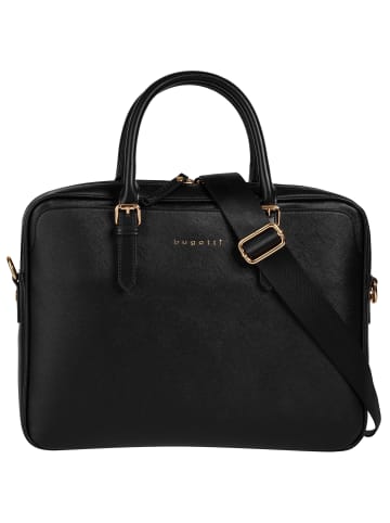 Bugatti Businesstasche ELLA SAFFIANO in schwarz