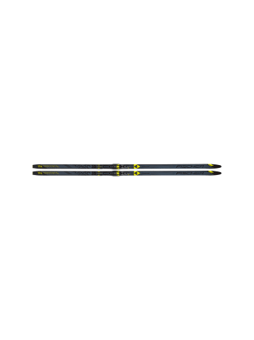 Fischer Langlauf Ski-Set in schwarz