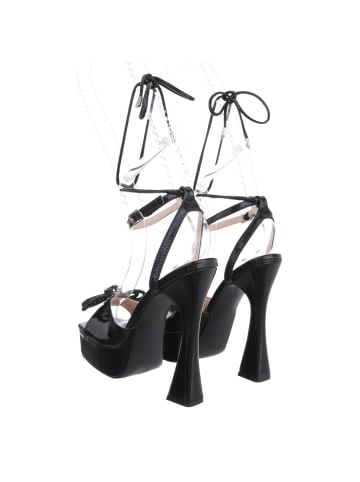 Ital-Design High-Heel Sandalette in Schwarz