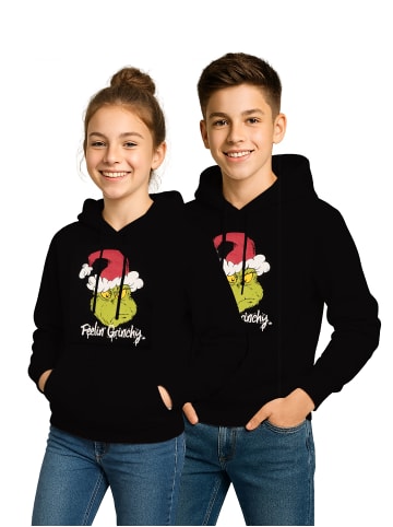 The Grinch The Grinch Hoodie -  Kapuzenpullover Schwarz in schwarz