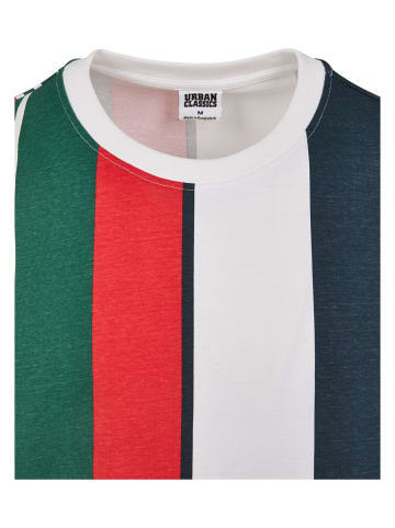 Urban Classics Urban Classics Herren Heavy Oversized Big AOP Stripe Tee in wht/nvy