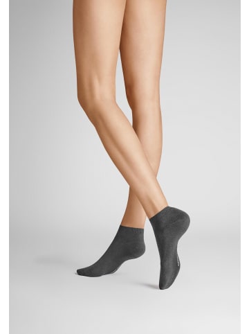 Hudson Sneakersocken Simply³ 3-Pack in Grau