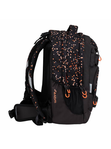 Wave Rucksack Infinity Move Tasche Schulrucksack "Dots Blooms" Ranzen 10 Jahre