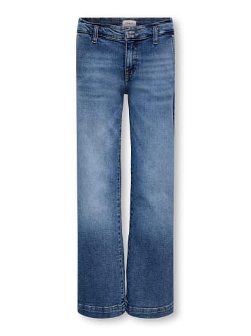KIDS ONLY Jeans mit weitem Bein in Light Blue Denim