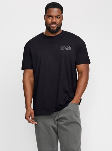 JACK & JONES PLUS T-shirt in Black