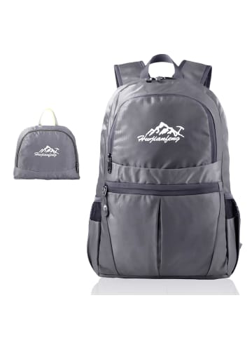 Intirilife Faltbarer Rucksack - 36L in Grau