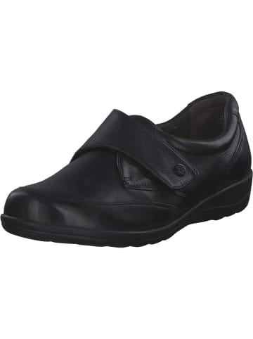 Caprice Slipper in Black Nappa