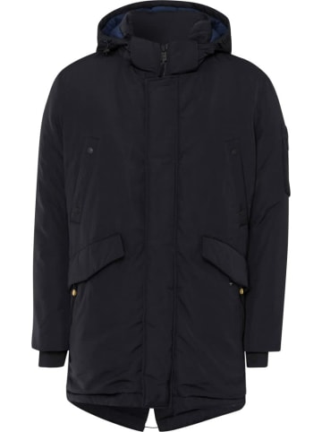 BRAX Wollmantel für Herren in blau