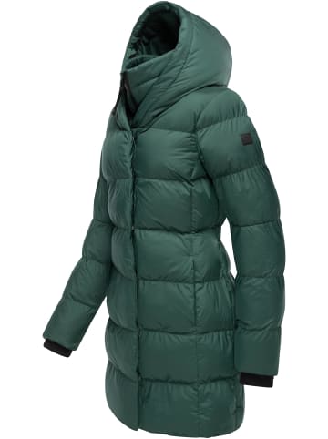 ragwear Steppmantel Niara in Forest Green