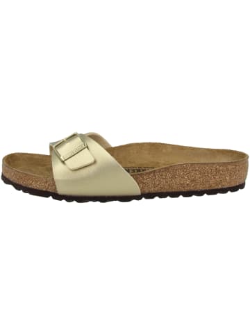 Birkenstock Pantolette Madrid Birko-Flor normal in gold