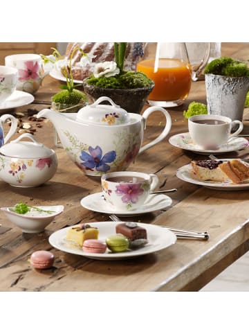 Villeroy & Boch Frühstücksuntertasse Mariefleur Gris Basic in bunt