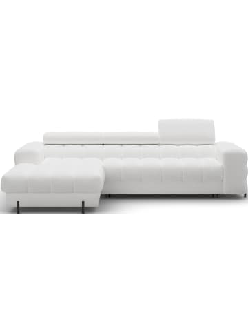 MF Design Fenro Recamiere Links in Weiß -  (L) 181 x (B) 285 x (H) 93 cm