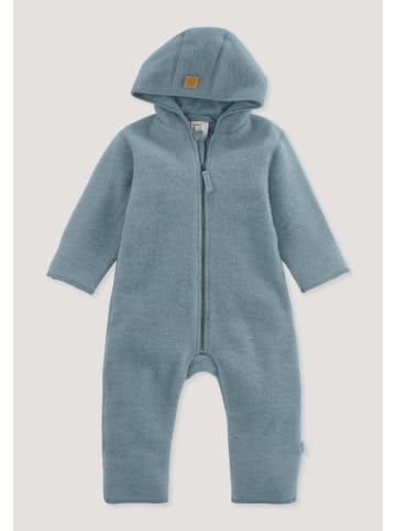 Hessnatur Wollfleece Overall in gletscherblau