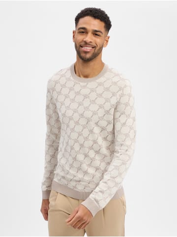 JOOP! Strickpullover Priamo in kitt beige - 0001