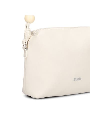 Zwei Perla Schultertasche 27 cm off white