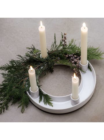 like. by Villeroy & Boch Adventskranz Winter Glow ø 26,2 cm in weiß