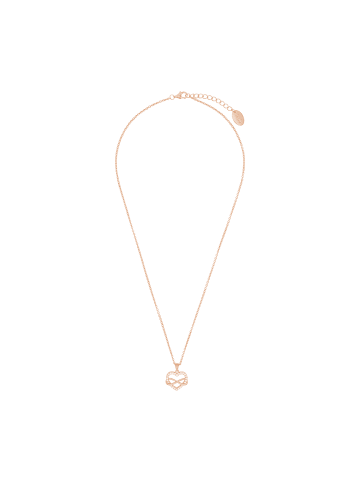 s.Oliver Kette mit Anhänger Silber 925, rosévergoldet in Roségold