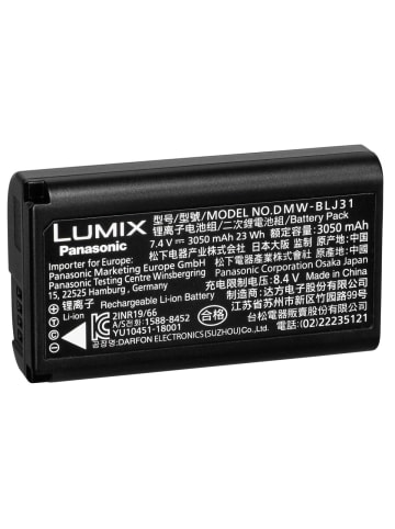 Panasonic Batterie DMW-BLJ31 in Schwarz