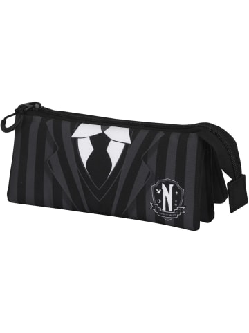 Wednesday Stifteetui Uniform in schwarz