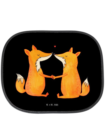 Mr. & Mrs. Panda sonnenschutz Füchse Liebe ohne Spruch in Schwarz