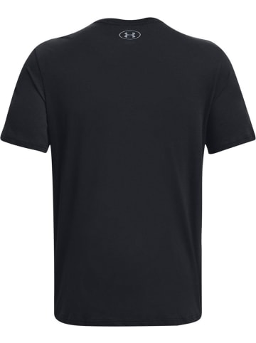 Under Armour T-Shirt "UA Big Logo Fill Short Sleeve" in Schwarz