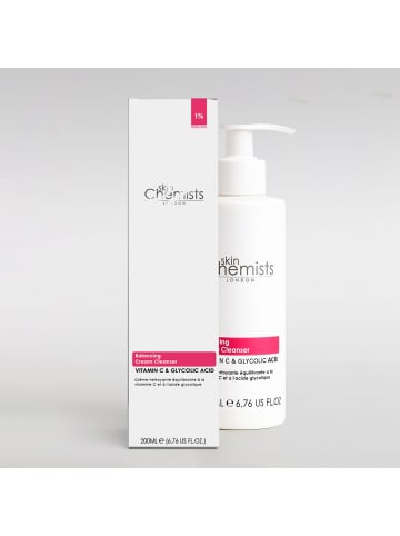 skinChemists Ausgleichende Vitamin C & Glykolsäure Creme-Reiniger 200ml