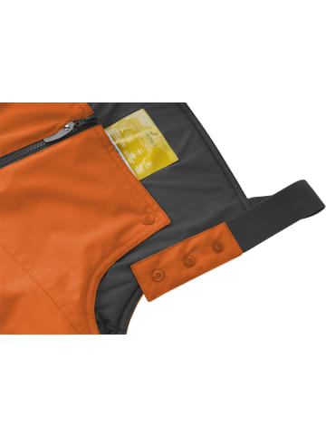 Normani Outdoor Sports Kinder Winterhose mit Hosenträgern „Ulukhaktok“ in Orange