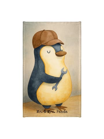 Mr. & Mrs. Panda Handtuch Wenn Papa es nicht reparieren kann, si... in Weiß