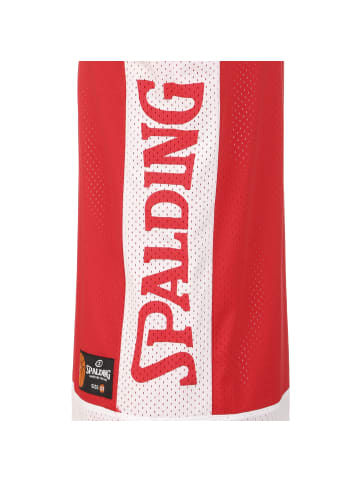 Spalding Tanktop Reversible in rot / weiß