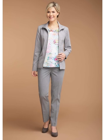 GOLDNER Pflegeleichte Lederimitatjacke in grau