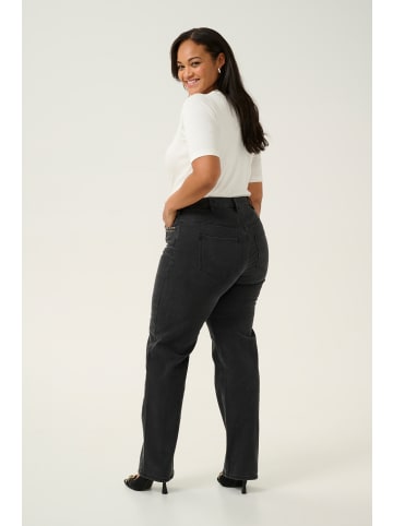KAFFE curve Jeans KCloula Regular fit in Black Washed Denim