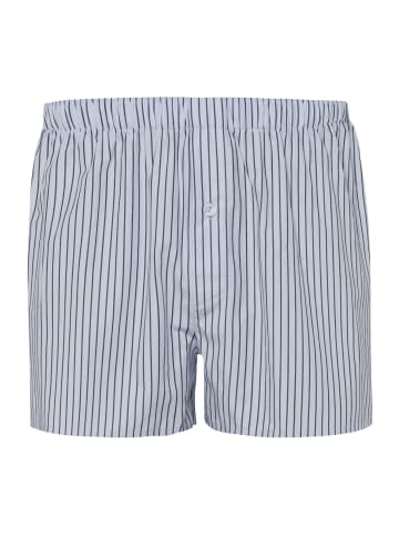 Hanro Boxershorts Fancy Woven in light grey stripe