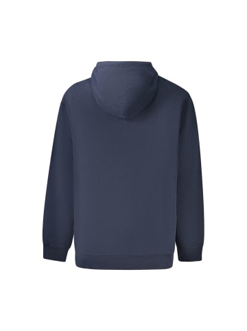 Blau Baumwolle Herren Sweatshirt