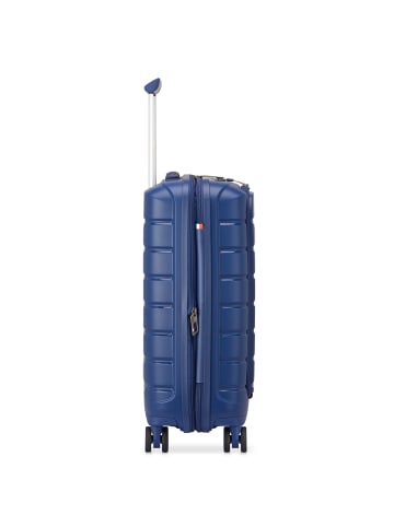 Roncato B-Flying 4 Rollen Businesstrolley 55 cm Laptopfach mit Dehnfalte in blu notte