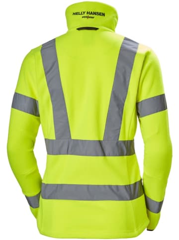 Helly Hansen Fleecejacke/Fleecepullover "Luna Hi Vis Fleece Jacket" in Gelb