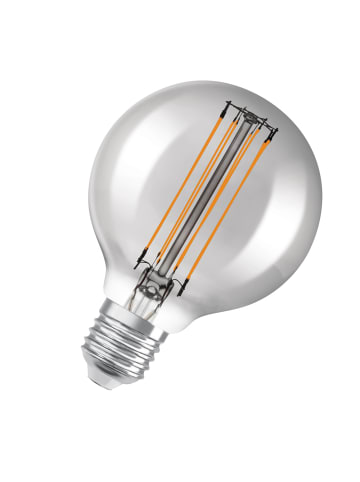 OSRAM Dimmbare LED-Lampen, Vintage-Edition, 42 Watts Ersatz, E27, G80, 1800