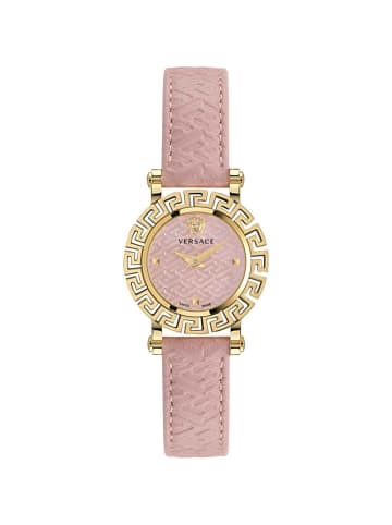 Versace Analoguhr für Damen in Rosa