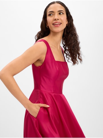 Marie Lund Kleid in bordeaux - 0003