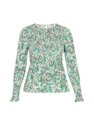 usha FESTIVAL Women Blouse in green multicolor