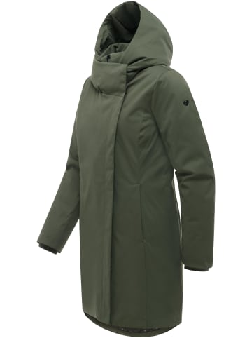 ragwear Wintermantel Pavleen Y in Dark Olive