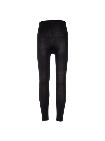 ewers Legging Uni in schwarz