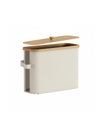 relaxdays Toilettenpapier Aufbewahrung in Beige - (B)45 x (H)33 x (T)16 cm
