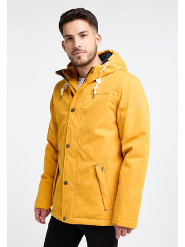 ICEBOUND Herren Wattierte Winterjacke in Senf