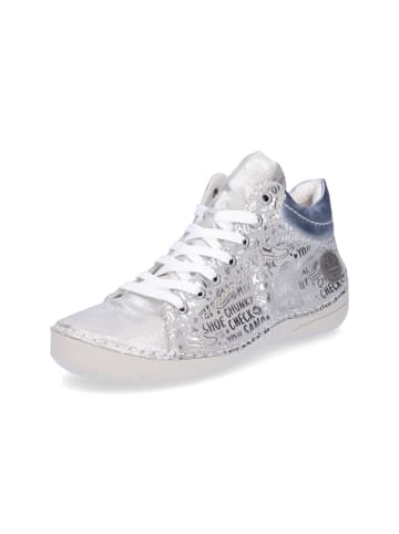 rieker Sneaker in grau silber graffiti